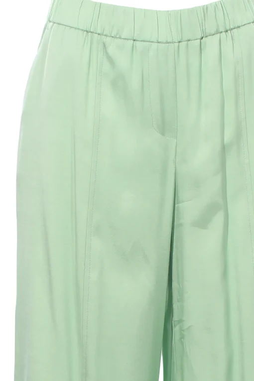 Pantalone gamba larga in viscosa
