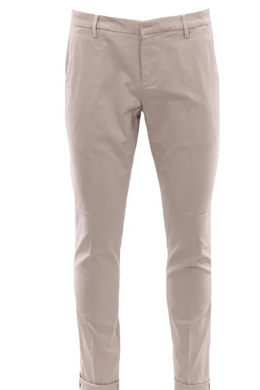 Pantalone gaubert in cotone stretch