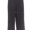 Pantalone habutay enzimata gamba ampia