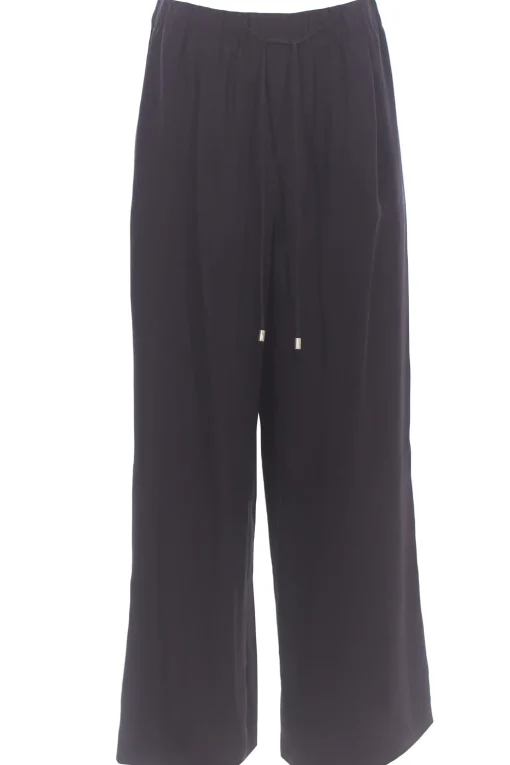 Pantalone habutay enzimata gamba ampia