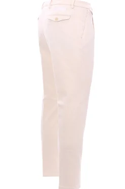 pantalone in bull di cotone stretch