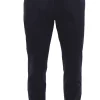 Pantalone in cotone satin stretch