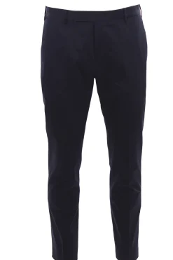 Pantalone in cotone satin stretch
