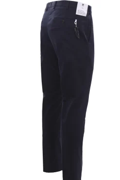 Pantalone in cotone satin stretch