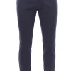 pantalone in cotone stretch