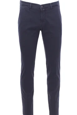 pantalone in cotone stretch