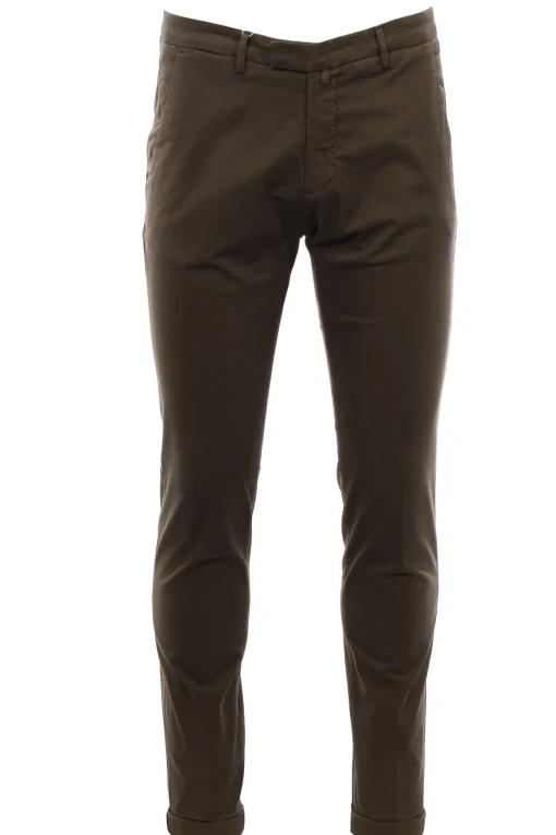 Pantalone in cotone stretch