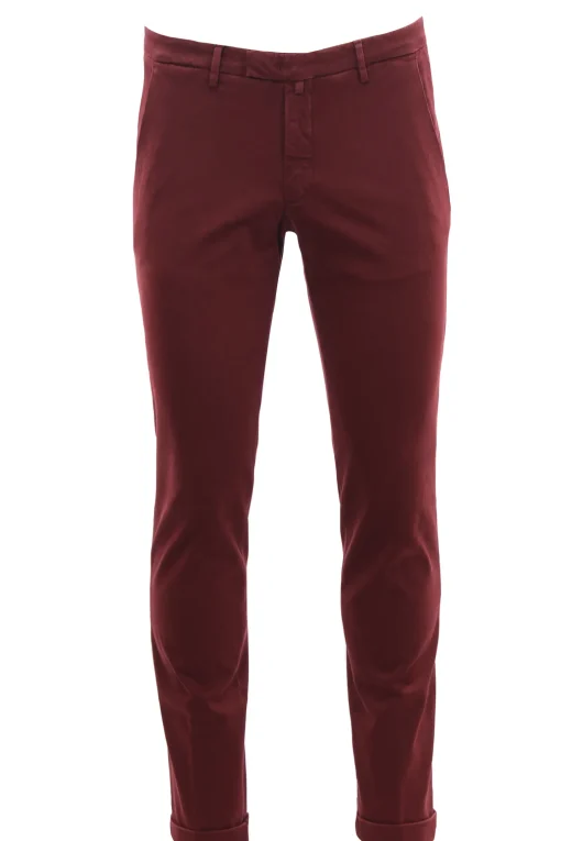 Pantalone in cotone stretch