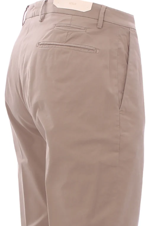 pantalone in cotone stretch