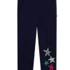 Pantalone in felpa con stelle