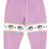 Pantalone in felpa logomania