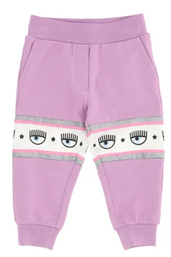 Pantalone in felpa logomania