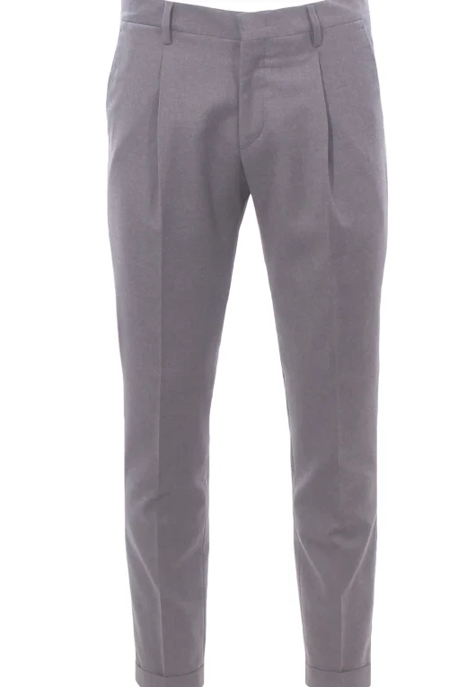 pantalone in flanella light stretch