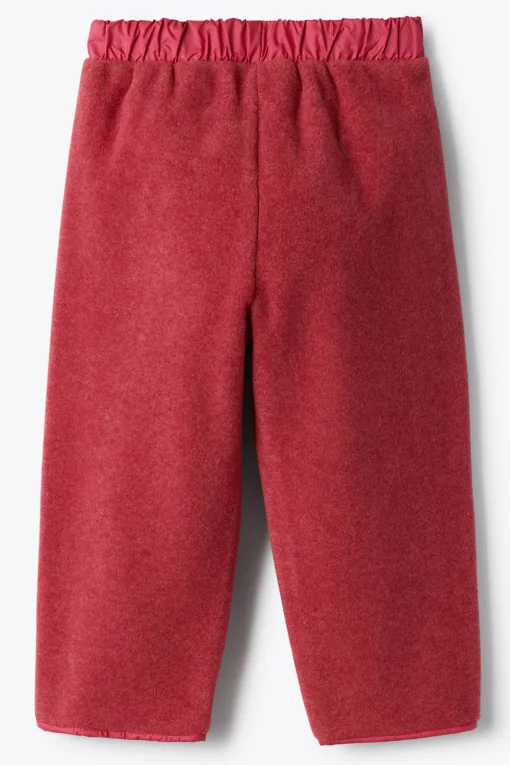 pantalone in lana cotta