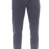 pantalone in tencel e cotone stretch