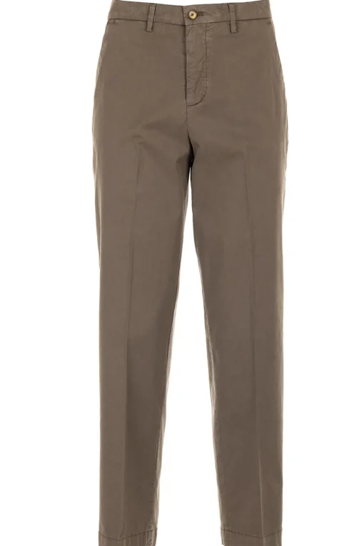 Pantalone in tencel e cotone