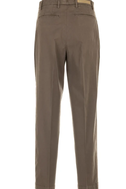 Pantalone in tencel e cotone