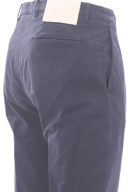 pantalone in tencel e cotone stretch