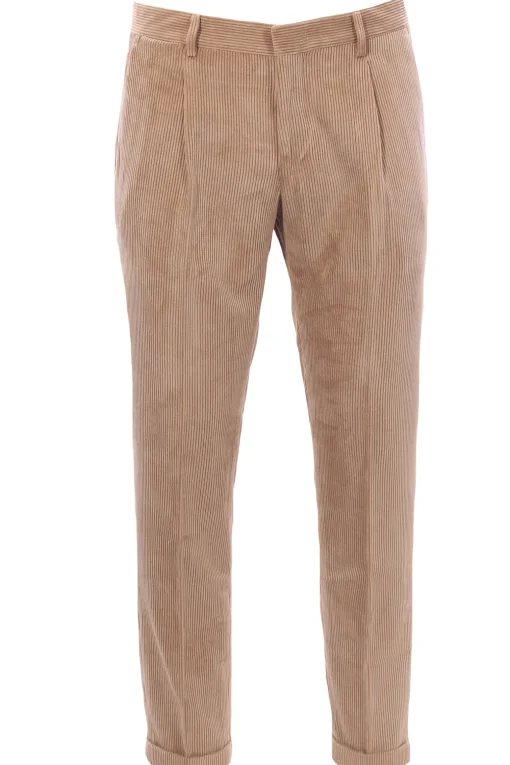 pantalone in velluto a coste soft touch