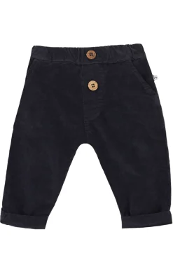 Pantalone in velluto liscio