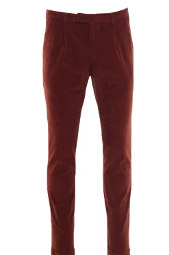 Pantalone in velluto stretch