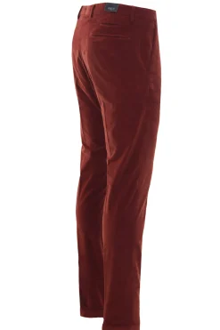 Pantalone in velluto stretch