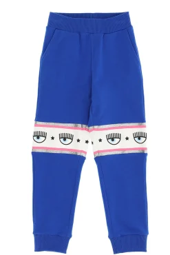 Pantalone jogging con banda laterale