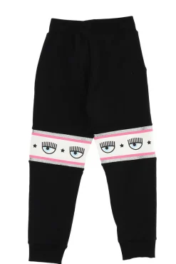 Pantalone jogging con banda laterale