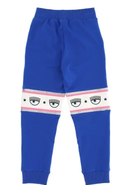 Pantalone jogging con banda laterale