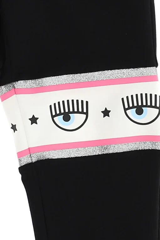 Pantalone jogging con banda laterale