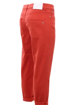 Pantalone koons gioiello in denim di cotone