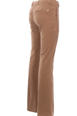 Pantalone lexi zampa in velluto millerighe