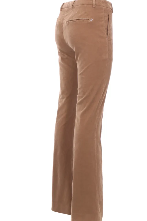 Pantalone lexi zampa in velluto millerighe
