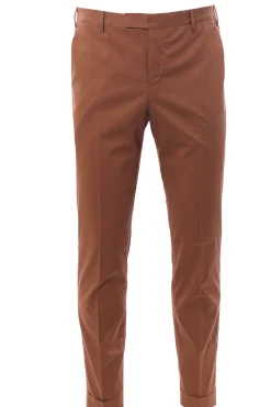 pantalone master ff in cotone e seta stretch
