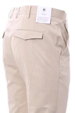 pantalone master ff in cotone e seta stretch