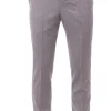 pantalone master f.f. in flanella light stretch