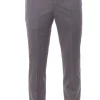 pantalone master f.f. in flanella light stretch