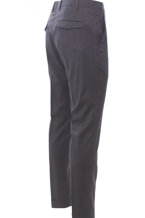 pantalone master f.f. in flanella light stretch