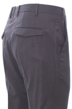 pantalone master f.f. in flanella light stretch