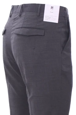 pantalone master f.f. in tela di lana travel