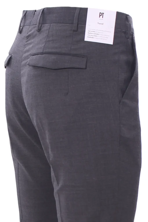 pantalone master f.f. in tela di lana travel