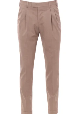pantalone master 2p in tela di lana stretch