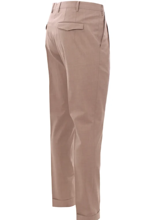 pantalone master 2p in tela di lana stretch