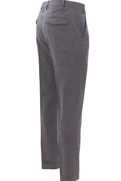 pantalone master 2p in tela di lana stretch
