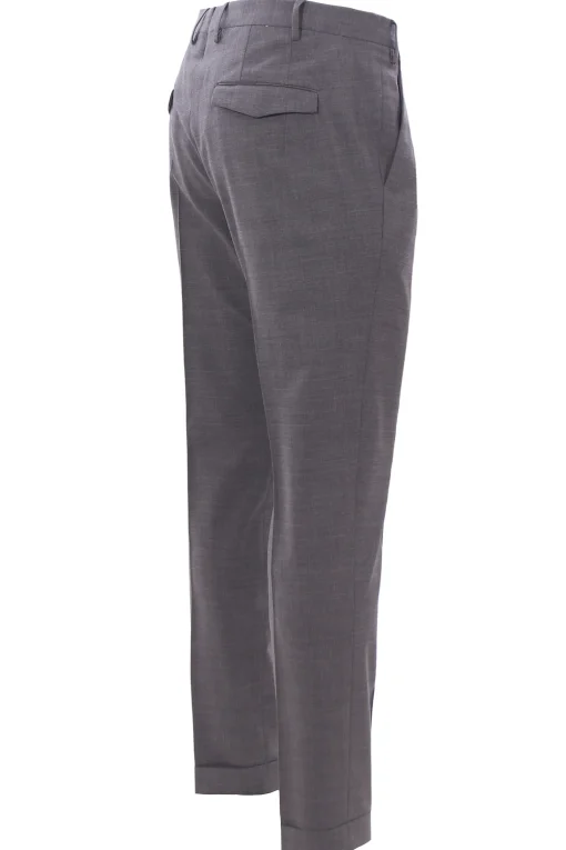 pantalone master 2p in tela di lana stretch