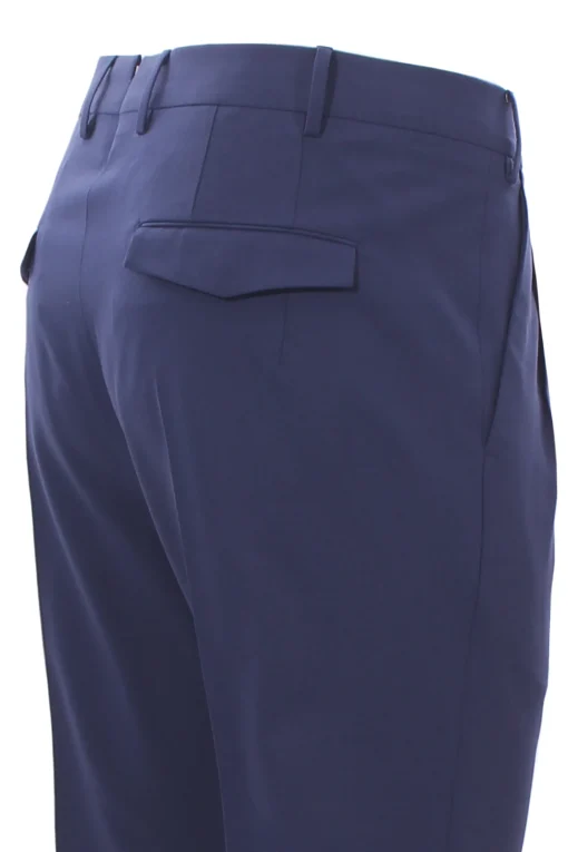 pantalone master 2p in tela di lana stretch