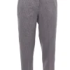 Pantalone occhio di pernice in jersey