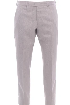pantalone rebel 1p in flanella di lana e cashmere