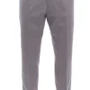 pantalone rebel 1p in flanella di lana e cashmere