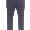 pantalone rebel 1p in flanella di lana e cashmere